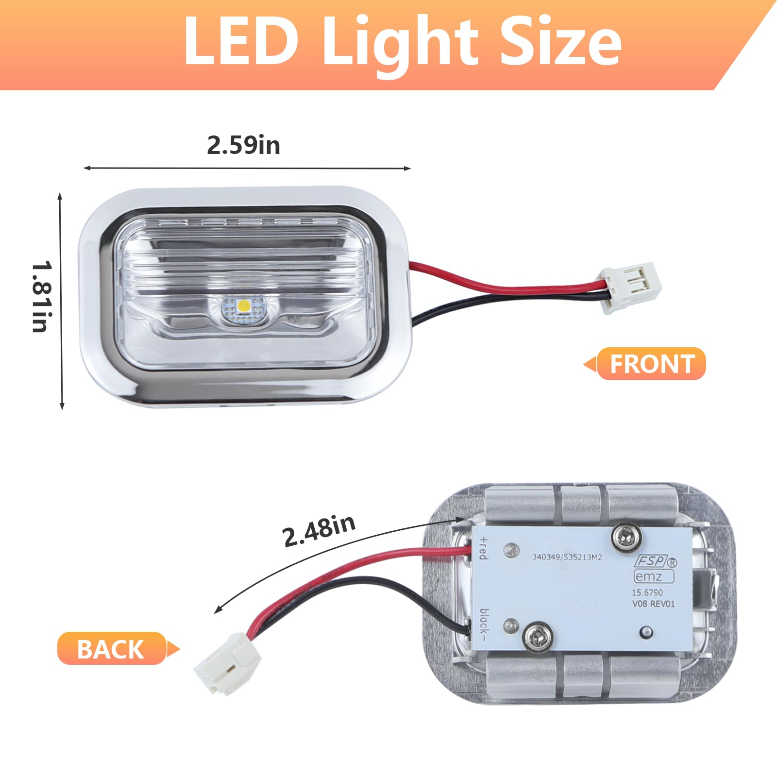 Amazon.com: W11462342 Refrigerator LED Light (Daylight White
